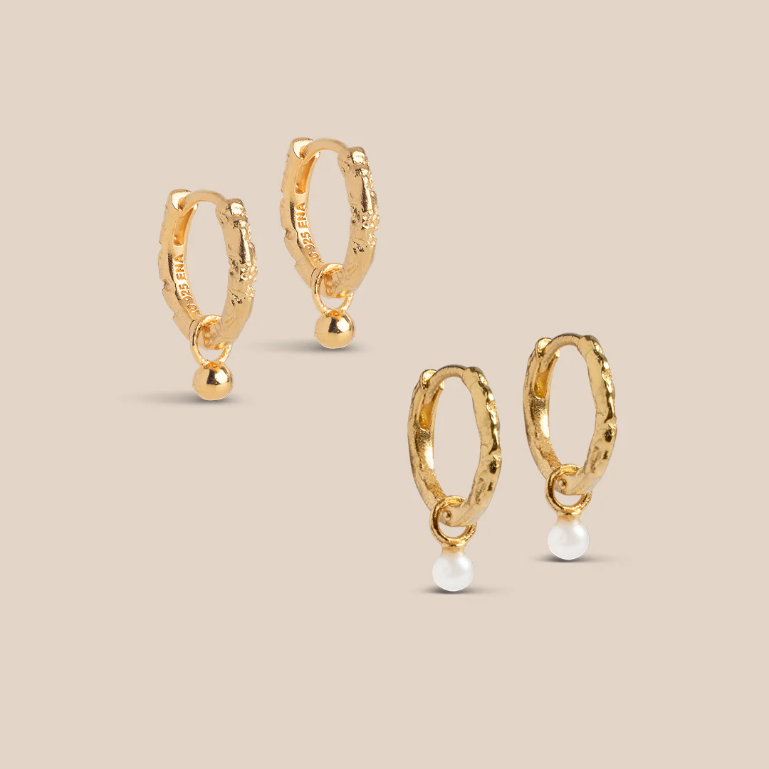 Belle Duo Hoops Gift Set
