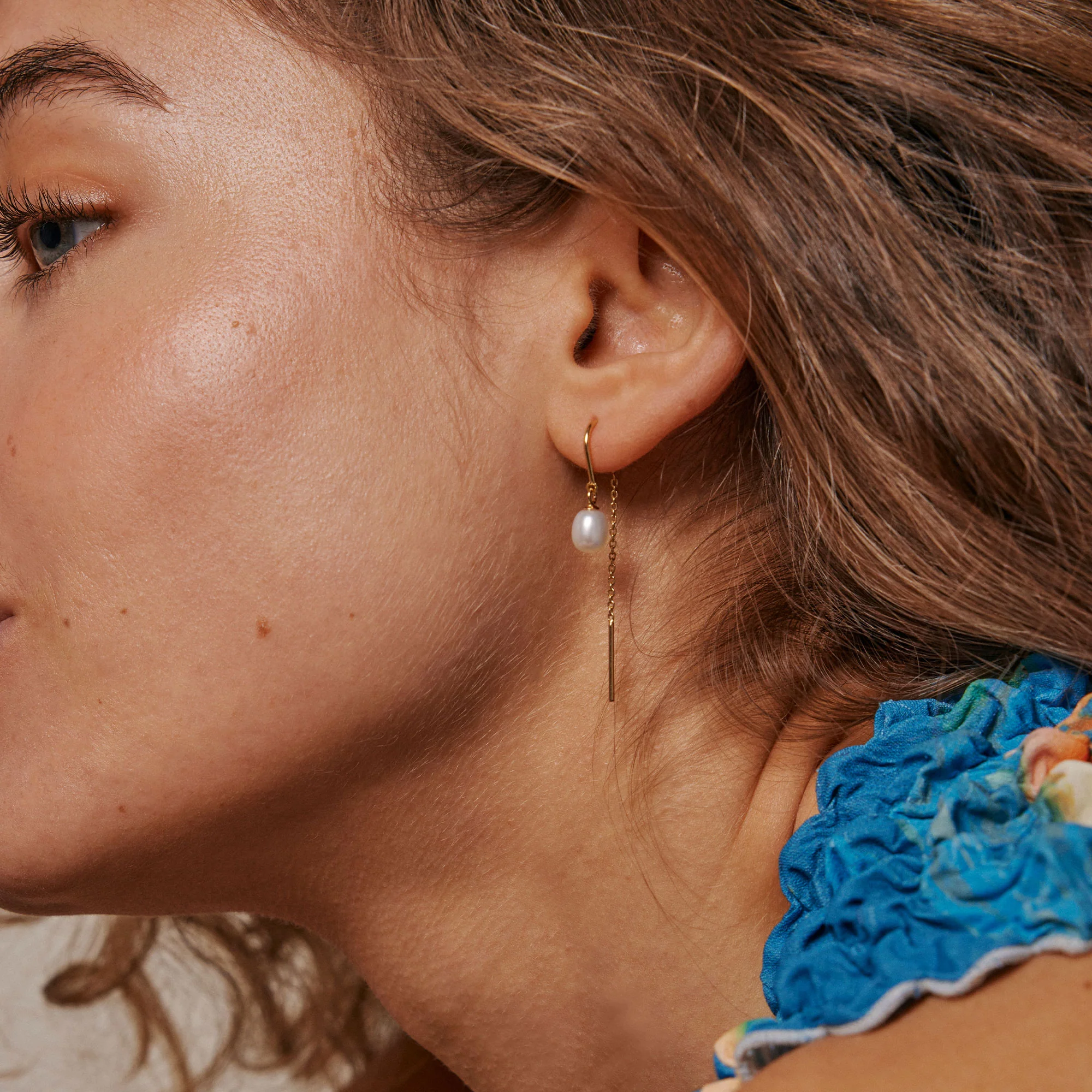 Earring, Eleanor Pearl - Image 2