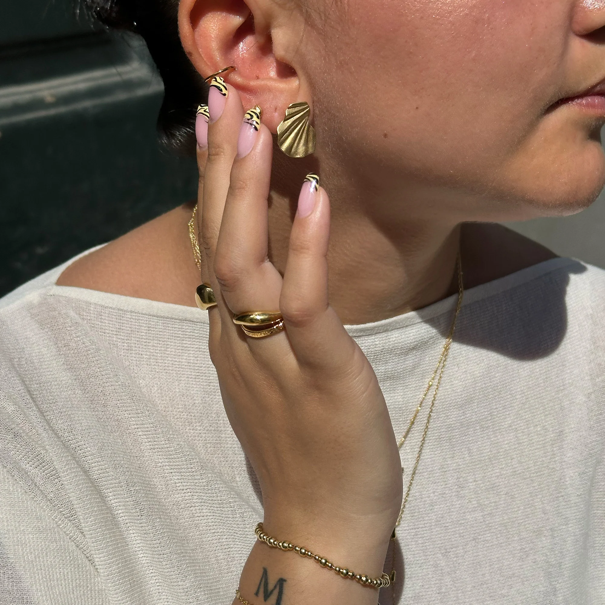 Earring, Wave - Image 4