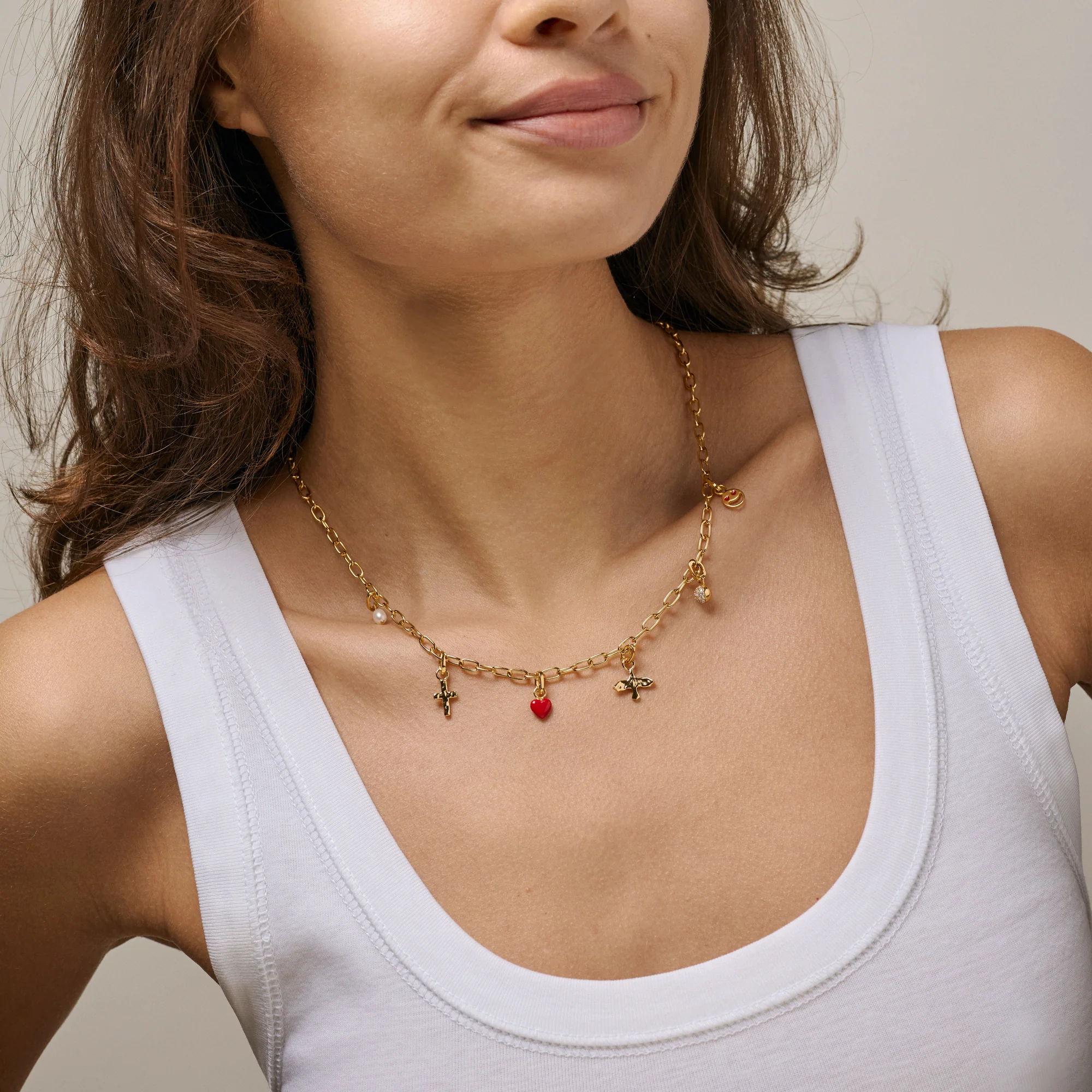 Necklace, Medium Charm - Image 4