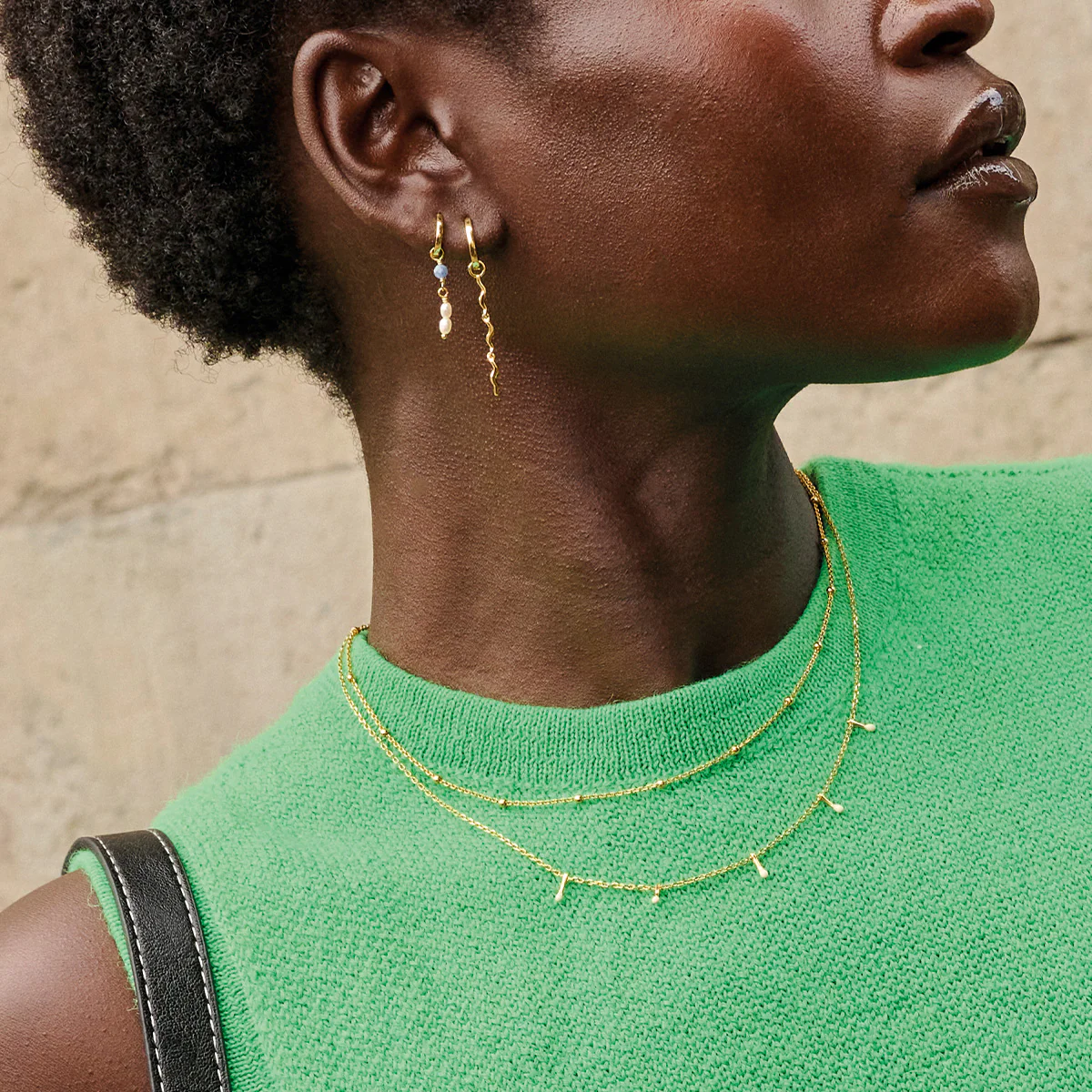 Necklace, Beaded Chain - Image 4