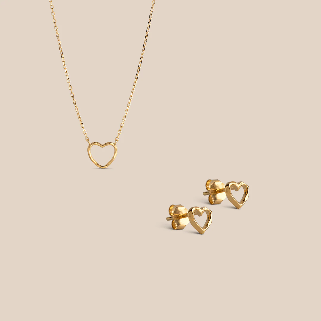 Organic Heart Gift Set